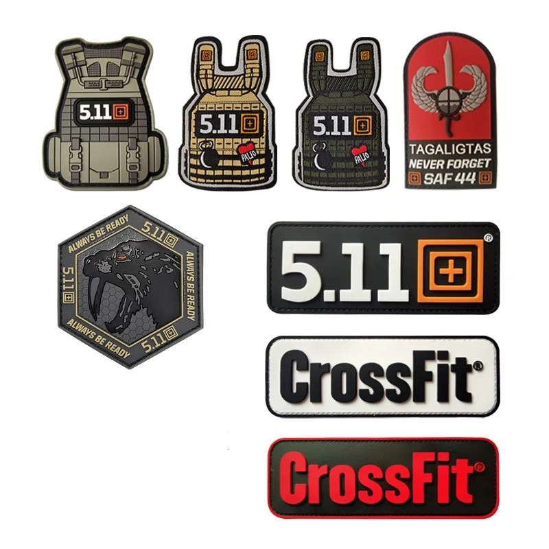 Crossfit Gear Pouch - Gilet tattico militare Toppe adesive per
